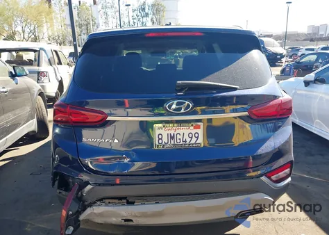 2019 Hyundai Santa Fe Se из США, поврежденный, VIN 5NMS23AD6KH093003